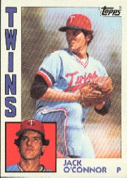 1984 Topps      268     Jack O Connor
